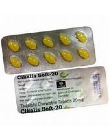 Generic Cialis Soft (Tadalafil Soft) Tabs 20 mg 